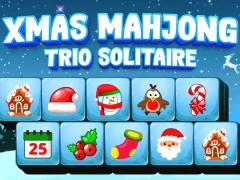 Игра Xmas Mahjong Trio Solitaire онлајн