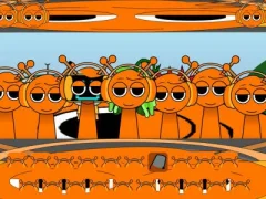 Игра Sprunki Retake: Oren Virus онлајн