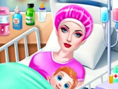 Игра Pregnant Mom Newborn Care онлајн