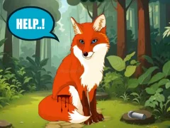 Игра Save The Injured Fox онлајн