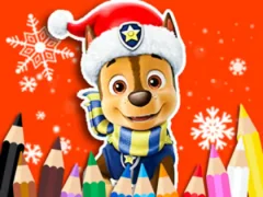 Игра Coloring Book: PAW Patrol Christmas онлајн