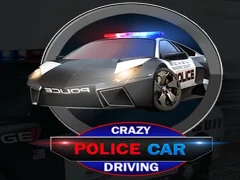 Игра Crazy Police Car Driving онлајн