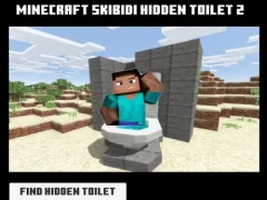 Игра Minicraft Skibidi Hidden Toilet 2 онлајн