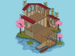 Игра Pixel House онлајн