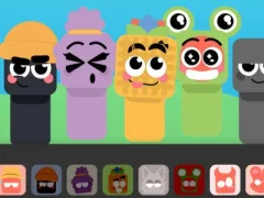 Игра Sprunbox: The Qoobies онлајн
