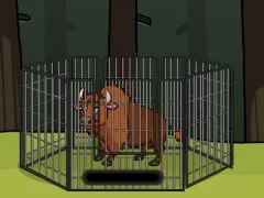 Игра Rescue the Bison from Cage онлајн