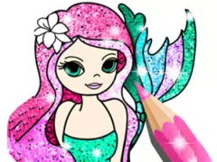 Игра Coloring Book: Little Mermaid онлајн