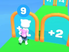 Игра Cat Angela Running онлајн