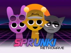 Игра Sprunki Retrowave онлајн