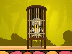 Игра Rescue the Cute White Monkey онлајн