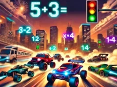 Игра Mathematics Racing онлајн