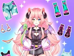 Игра Anime Dress Up Moe онлајн