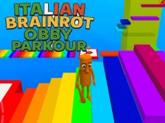 Игра Italian Brainrot Obby Parkour онлајн