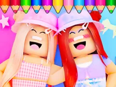 Игра Coloring Book: Roblox Bestie онлајн