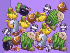 Игра Merge Brainrot онлајн
