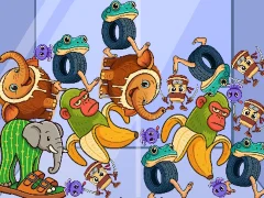 Игра Italian Brainrot: Animals Merge Puzzle онлајн