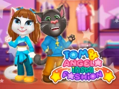 Игра Tom and Angela Insta Fashion онлајн