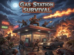 Игра Gas station survival онлајн