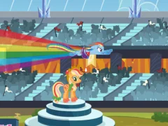 Игра My Little Pony Rainbow Power Equestria Dash онлајн