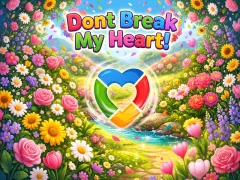 Игра Dont Break My Heart! онлајн