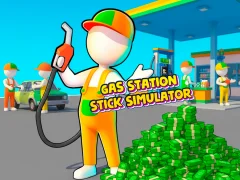Игра Gas Station - Stick Simulator онлајн