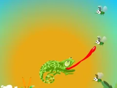 Игра Chameleon Want Eat онлајн