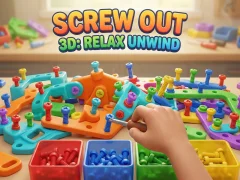 Игра Screw Out 3D: Relax Unwind онлајн