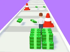 Игра Collect All the Money and Get Rich: Runner онлајн