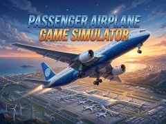 Игра Passenger Airplane Game Simulator онлајн