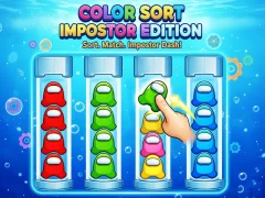 Игра Color Sort Impostor Edition онлајн
