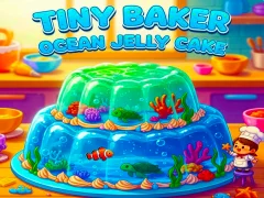 Игра Tiny Baker Ocean Jelly Cake онлајн