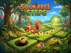 Игра Squirel Steps онлајн