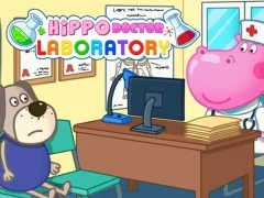Игра Hippo Doctor Laboratory онлајн