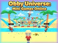 Игра Obby Universe: Mini Games Online онлајн
