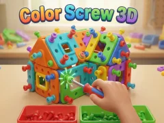 Игра Color Screw 3D онлајн