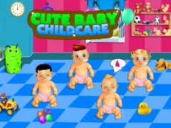 Игра Cute Baby Child Care онлајн