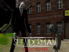 Игра Slenderman Lost at School онлајн