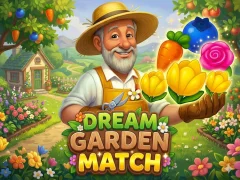 Игра Match Dream Garden онлајн