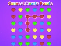 Игра Connect Hearts Puzzle онлајн