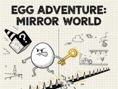 Игра Egg Adventure: Mirror World онлајн
