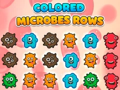 Игра Colored Microbes Rows онлајн