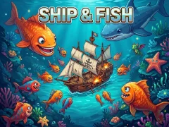 Игра Ship & Fish онлајн