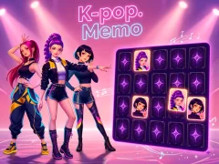 Игра K-pop. Memo онлајн