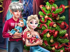 Игра Elsa Family Christmas онлајн