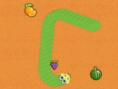 Игра Snake Want Fruits онлајн