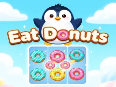Игра Eat Donuts онлајн
