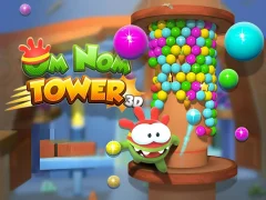 Игра Om Nom Tower 3D онлајн