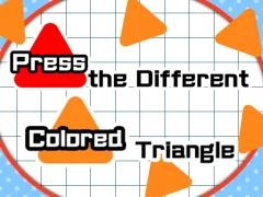 Игра Press The Different Colored Triangle онлајн