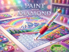 Игра Paint with Diamond онлајн