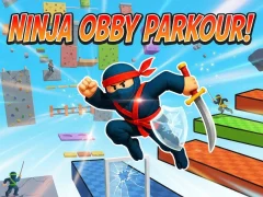 Игра Ninja Obby Parkour онлајн